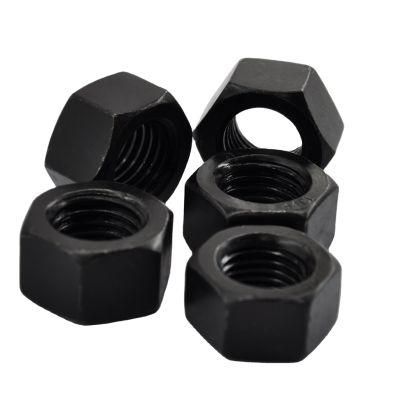 DIN934 Black Oxide Hexagon Nut Carbon Steel Grade 8
