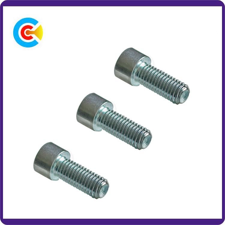 DIN/ANSI/BS/JIS Carbon-Steel/Stainless-Steel 4.8/8.8/10.9 Galvanized Inner Hexgon Screw for Building