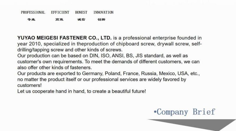 Modified Truss Head / Wafer Head with Collar Sharp Point Self Tapping Screw