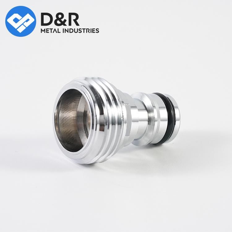 Brass Quick Coupling Garden Pipe Nipple Fittings with Rubber Ring
