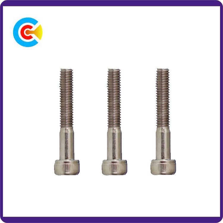 Stainless Steel M12/Hexagon Socket Knurled Cheese Head Cap Screw