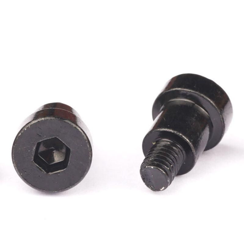Black Zinc Plated Cap Head Hexagon Socket Allen Shoulder Screws