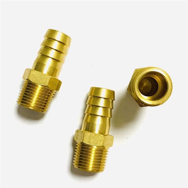 10mm 11mm 19mm Ect Hydraulic Water Fitting Brass Hose Barb Fitting of Quick Nipple