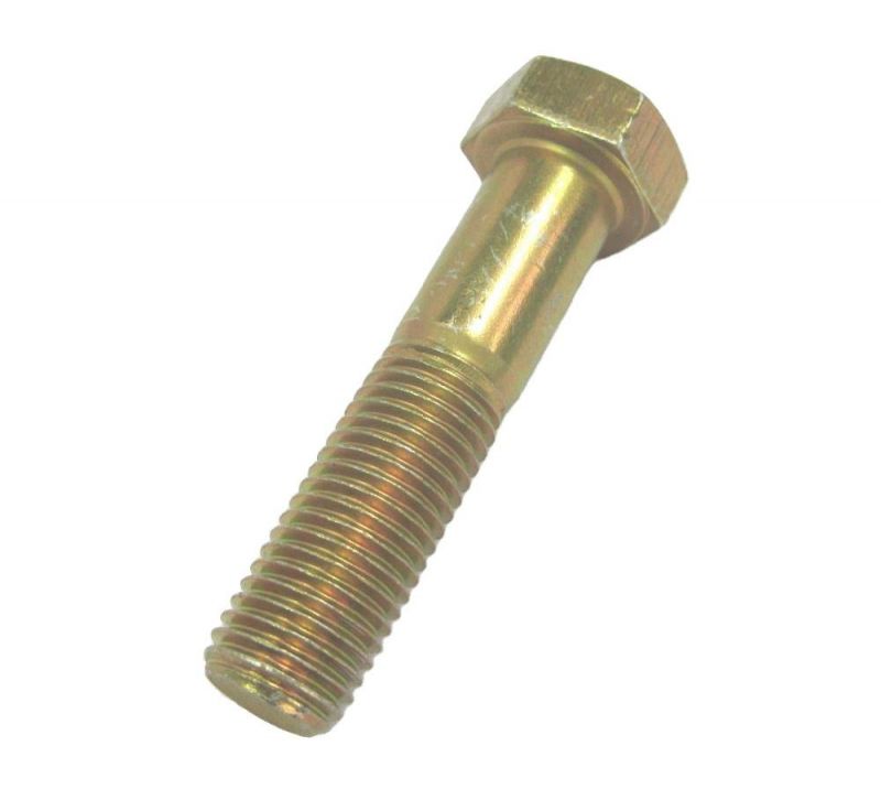DIN931 Hex Head Bolt Hex Cap Screw Half Partial Thread Carbon Steel Yellow Zinc Plated Galvanized