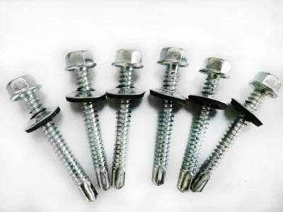 Hex Head Self Drilling Screw with Washer 4.2*16mm