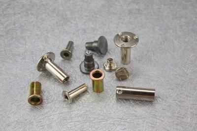 Steel M3 M4 M5 M6 M8 Flat Head Round Body Rivet Nut