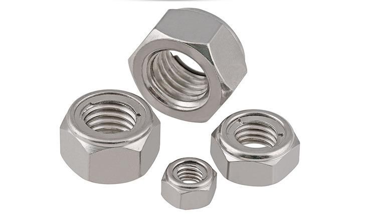 High Quality Carbon Steel DIN985/DIN982 Hex Nylon Insert Lock Nut