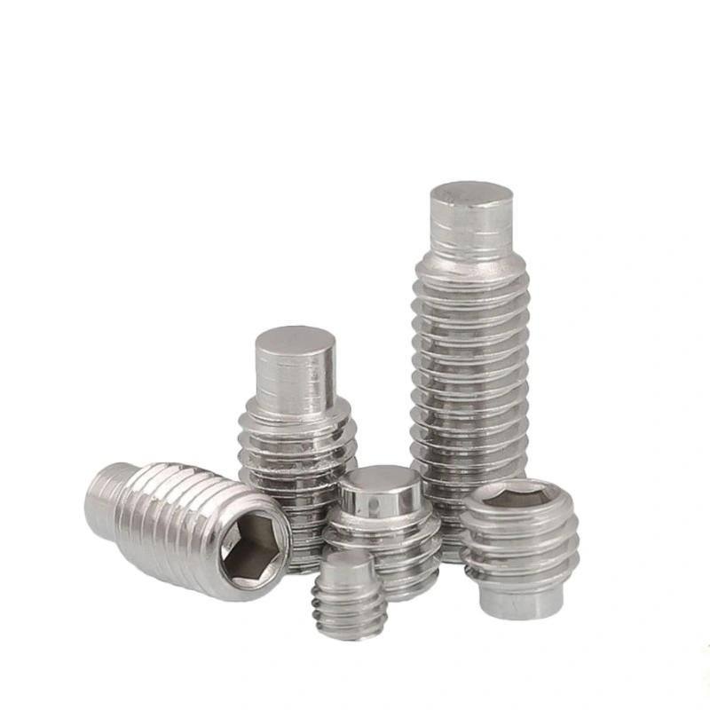 High Quality Jinghong Hexagon Socket Set Screw with Dog Point DIN 915