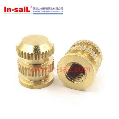 High Resistance Blind-Hole Brass Threaded Insert Nuts