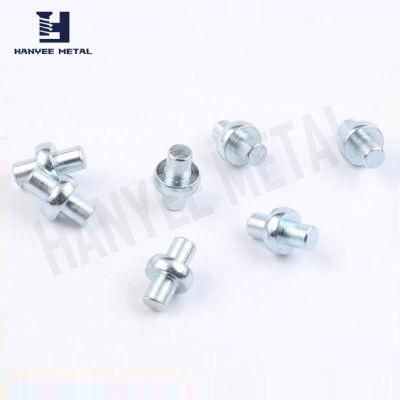 Headless Zinc Plated Rivet with Step