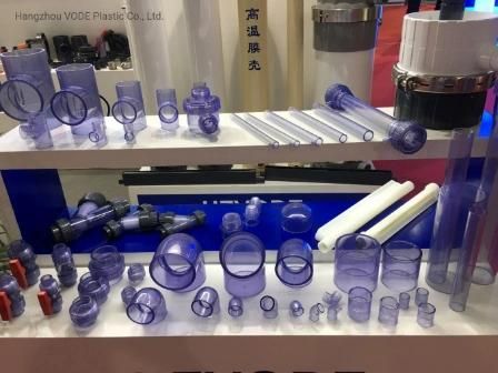 UPVC Clear 90 Degree Elbow for Water Treatment with High Quality by Hzvode