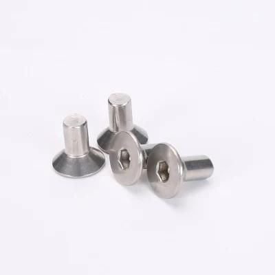 Stainless Steel Flat Hexagon Socket Head Solid Rivets