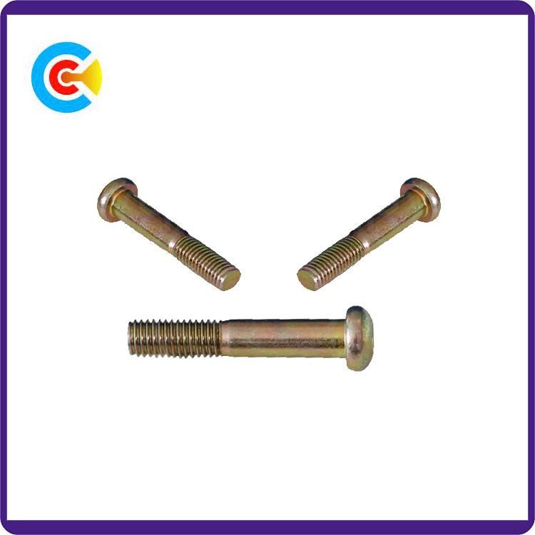 GB/DIN/JIS/ANSI Carbon-Steel/Stainless-Steel Plum Flat Head Inch Self-Tapping Screws for Furniture