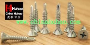 Zinc Plated Countersunk Self Drilling Screws