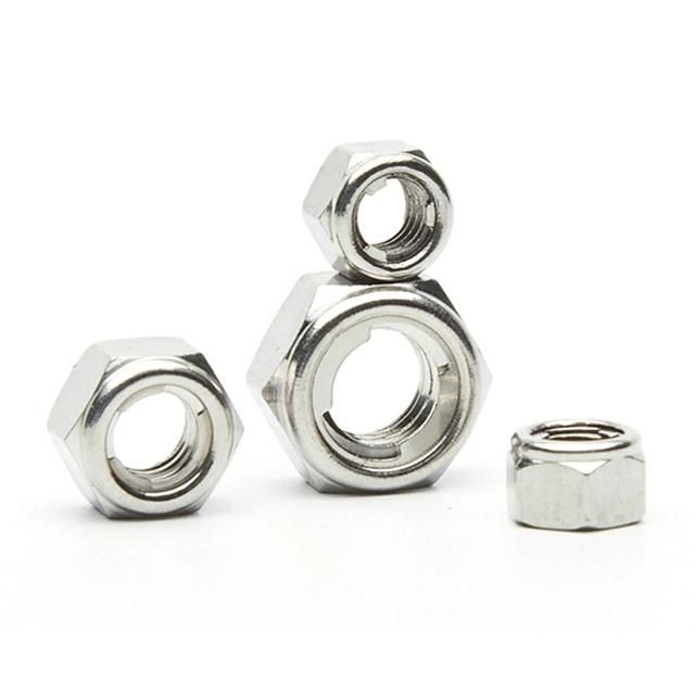Stainless Steel SS304 SS316 DIN980 All Metal Insert Hex Self Locking Nut