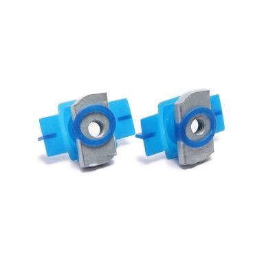 Solar Fastener Hot DIP Galvanized Channel Spring Nut with Plastic Washer Wing