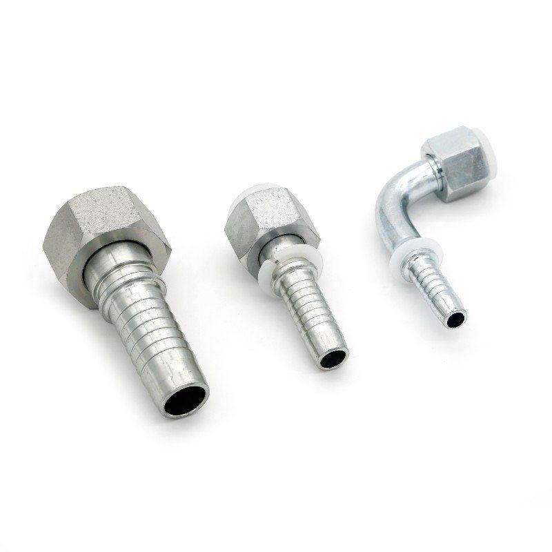 Carbon Steel Hydraulic Hose Ferrule / Hydraulic Ferrule Hose Fitting
