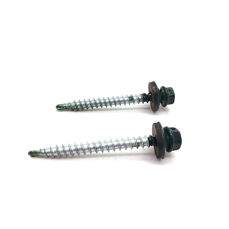Hex Washer Head Self Drilling Screw with EPDM Bonded Washers
