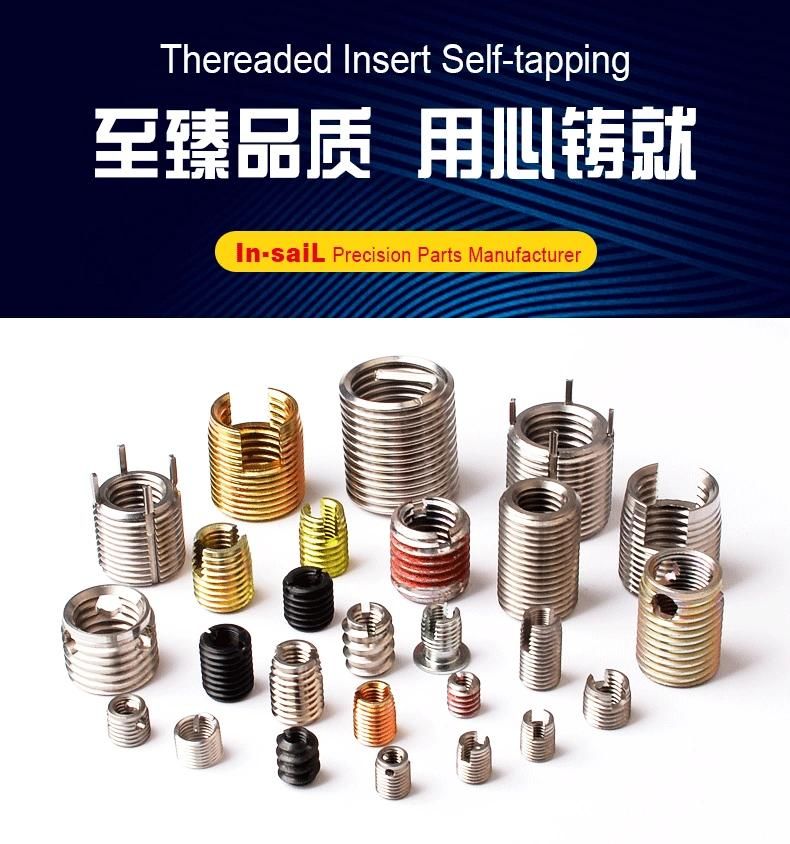 M6 M8 4-40 10-32 4-28 Heli-Coil Screw Thread Inserts Stainless Steel Wire Thread Insert