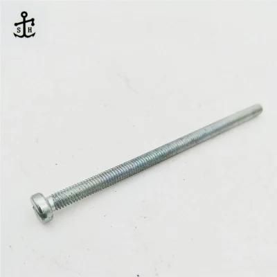 M2 M2.5 Steel Zinc Plated Nonstandard From DIN 84 Special Slotted Cap Head Screw Made in China
