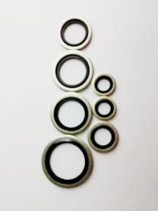 Silicone Metal Bonded Seal Washers Rubber Washer