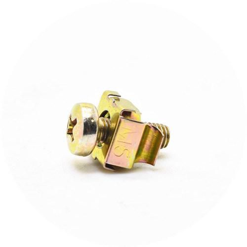 Yellow Zinc Plated M6 Cassette Nut