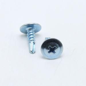 Carbon Steel Metal Galvanized Phillips Round Wafer Truss Head Self Drilling Screw /Hot Sale Products