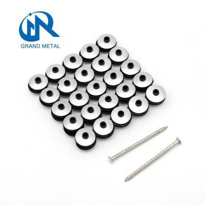 E. G. Electro Galvanized Assembled Roofing Screw Nails Roofing Nail with Colorful EVA/Rubber Washer
