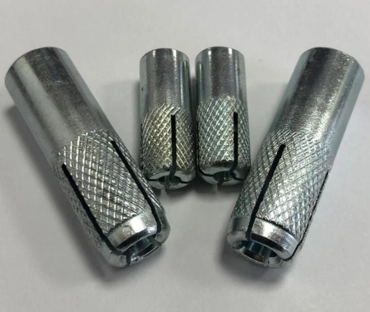Carton Steel Drop in Anchor Zinc Platd