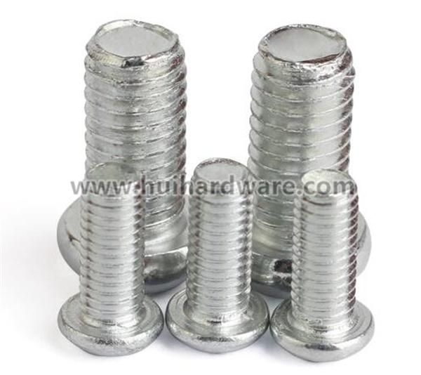 #6-32 4#-40 White Zinc Plated Pan Head Machine Screws