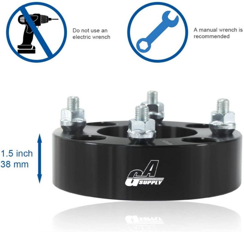 4X110 ATV Wheel Spacers with 1.5" 74mm Hub Bore 10X1.25 Studs