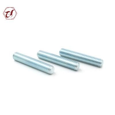 Steel Zinc Plated DIN976 DIN975 B7 Stud Bolt / Thread Rod