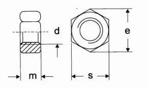Carbon Steel DIN Hexagon Nut