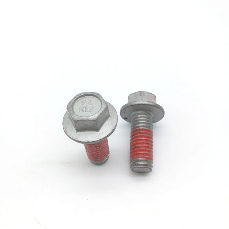 10.9 Grade Locking Thread Hex Washer Head Screw Bolt