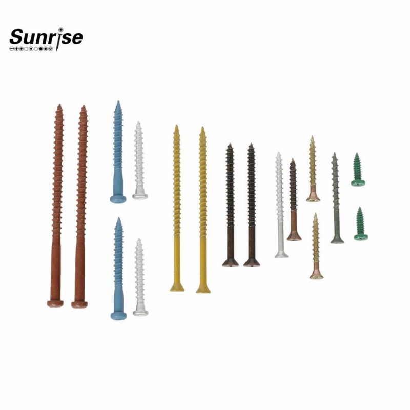 China Factory Chipboard Screw/Self Drilling Screw/Roofing Screw/Wood Screw/Drywall Screw/Self Tapping Screw/Machine Screw/Concrete Screw/Confirmat Screw