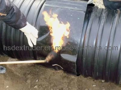 Fiber Reinforced Cross-Linked Heat Shrinkable Sleeve for HDPE Drainage Pipeline
