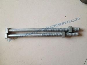 Pole Hardware Power Fitting Galvanized Overhead Line Fastener Double Arming Bolt