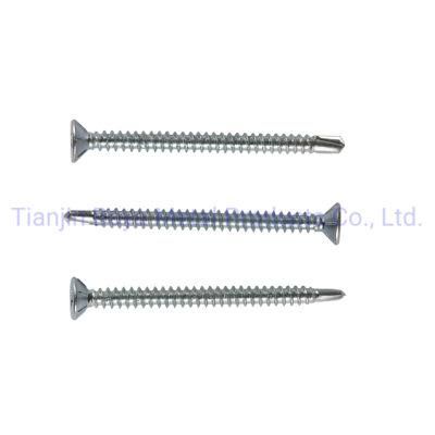 China Manufacturer C1022A/Ss Steel Zinc Plated Self Drilling Screw