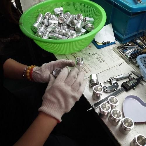 Aluminum Nut, Precision CNC Machining Part, Valve Parts, CNC Milling Part