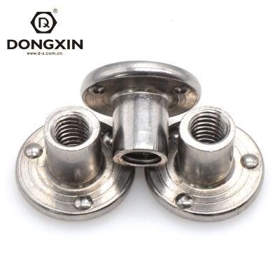 Carbon Steel Stainless Steel T Style/Round Base Tee Weld Nut