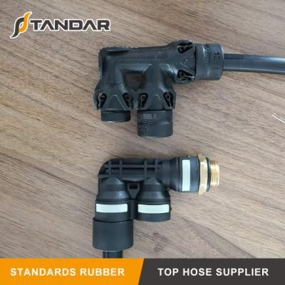 Smooth Plastic Auto SAE7.89 Quick Pneumatic Coupling for Vehicle 920 40 015
