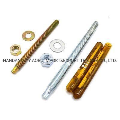 China Fastener Hex Head Chemical Anchor Bolt