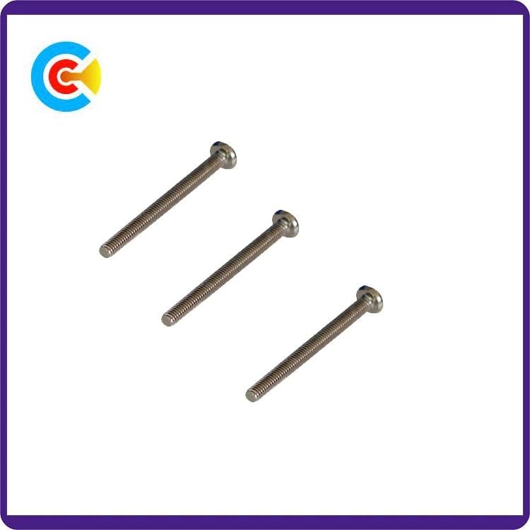 GB/DIN/JIS/ANSI Carbon-Steel/Stainless-Steel 4.8/8.8/10.9 Galvanized Cross Shaft Screws for Building
