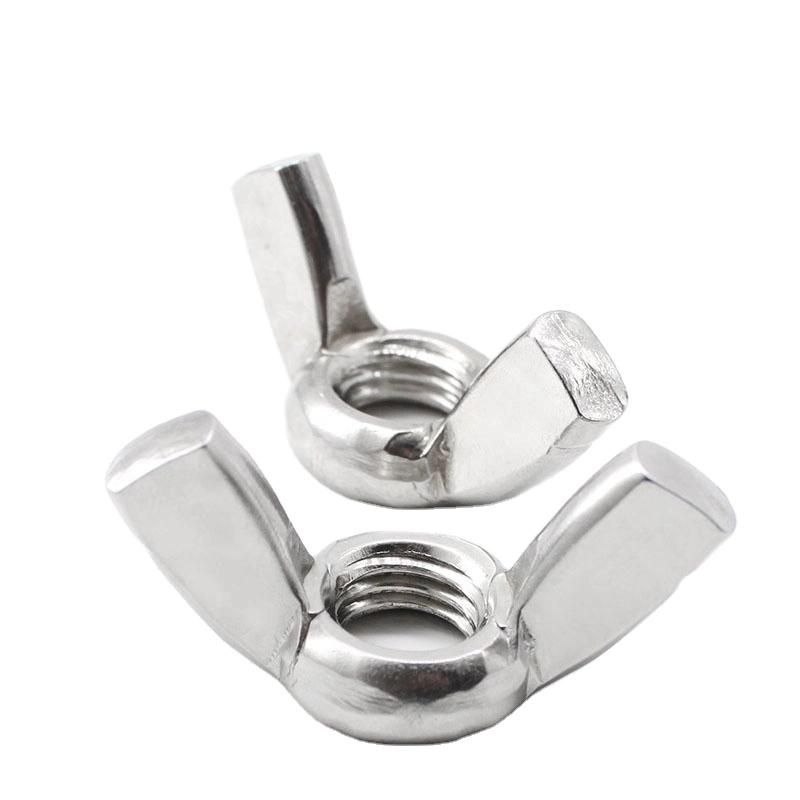 M4 M5 White Nylon Wing Nut DIN315