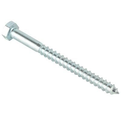 Steel Hexagonal Head Wood Screw