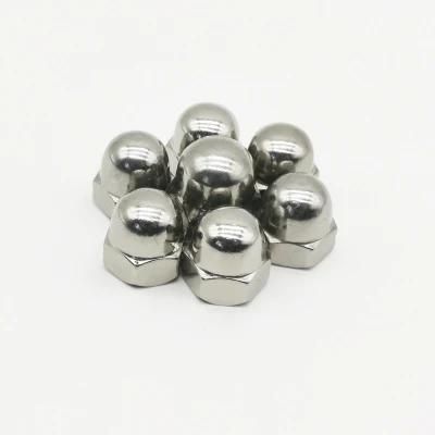 DIN 1587 Stainless Steel 304 316 Hex Cap Nut for Fasteners