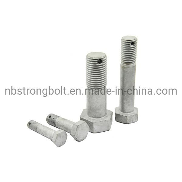 Hex Bolt HDG Screw with Nut and Washer