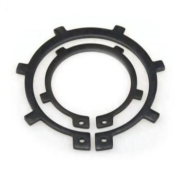 DIN983 Retaining Ring, C Ring, External Circlip Ring with Lug Carbon Steel Black Oxide Phosphate