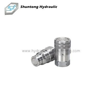 Hydraulic Hose Fittings Flat Face Quick Release Couplings Pipe Fitting Czit Development