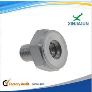 Air Compression Fitting Ferrule/NPT Male, Straight Adapter Connect with Double Ferrules
